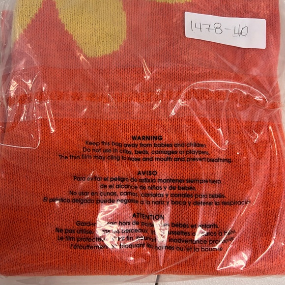 MELROSE SILK STUDIO Silk Sunflower Short Sleeve Tunic Sweater Top Size Small - Picture 7 of 7